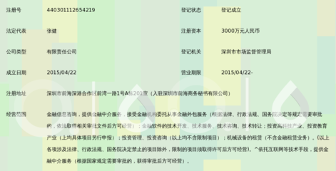 蕓水仟泰互聯網金融服務（深圳） 金融信息咨詢的領航者